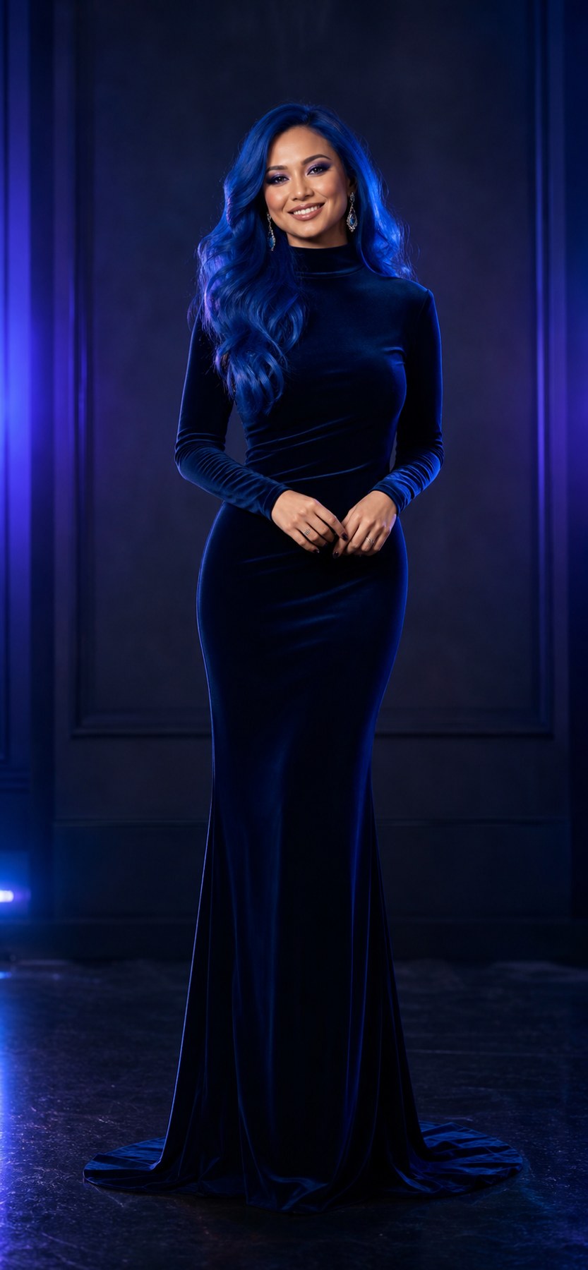 NARIKA, personaggio AI: Velluto blu.